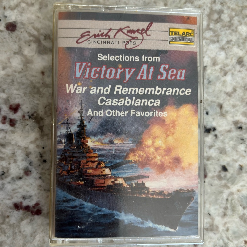 VTG Cassette Tape Erich Kunzel and the Cincinnati Pops Orchestra Casablanca